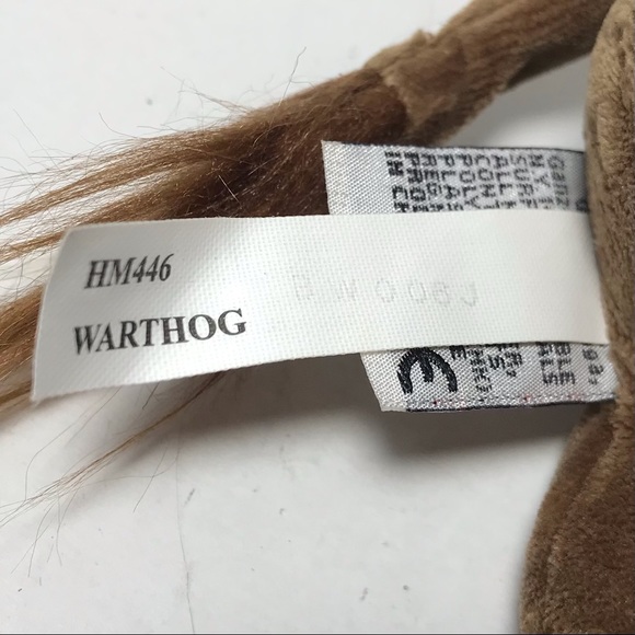 GANZ Webkinz Warthog Plush Toy Retired HM446  ~No Code~ - Picture 13 of 14